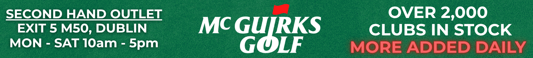 2nd hand golf clubs ireland